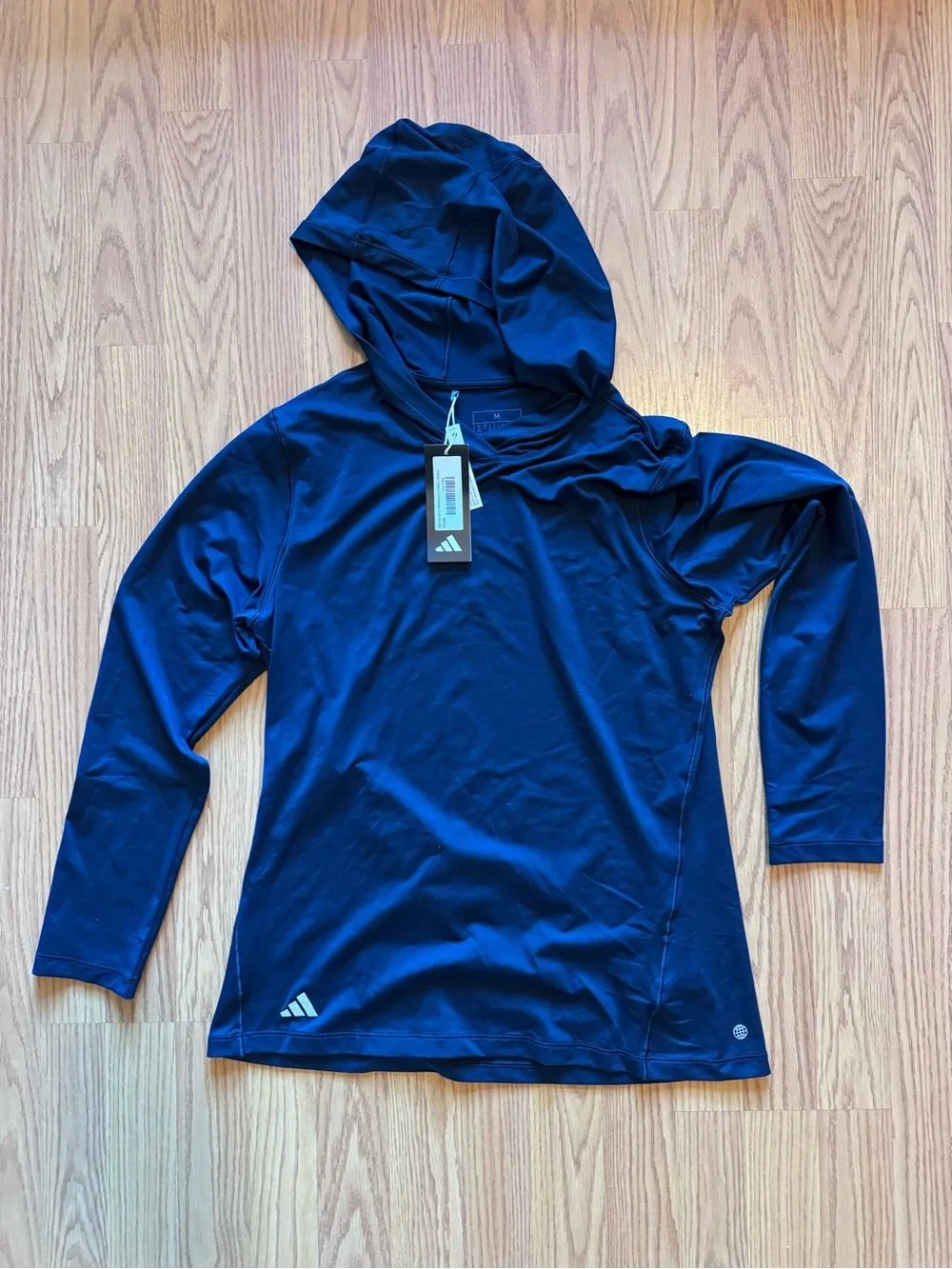 adidas Women's Navy t-shirt hoodie
